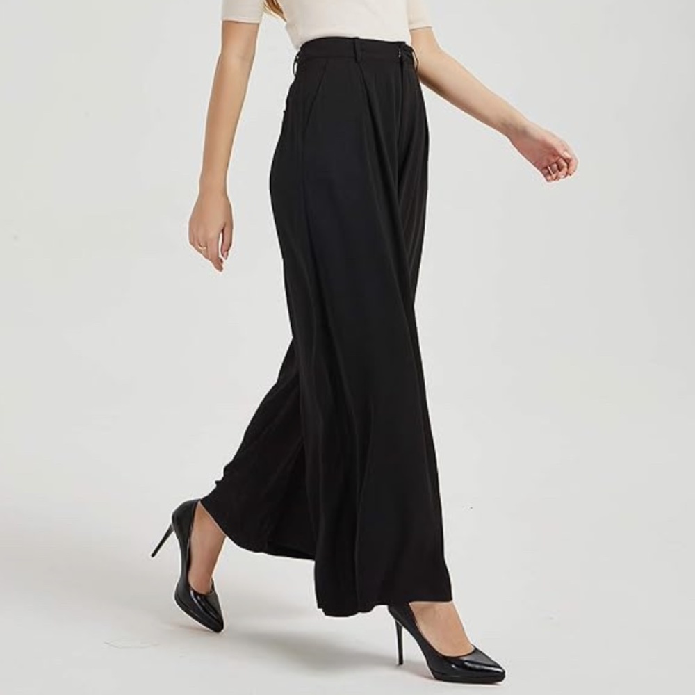 Tronjori women's casual flowy pants NWT